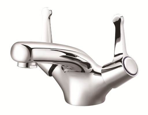 Antirust 2 Handle Βρύση Μπάνιου Μονής Τρύπας Βρύση Λεκάνης Διπλής Λαβής