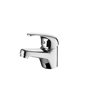 Washbasin λουτρών αναμικτών μαύρη εύκολη εγκατάσταση καυτού/κρύου νερού βρυσών κεραμική